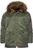Winter Jacket Alpha Industries N3B VF 59 Man Sage-green