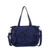 Denim Messenger Bags Vintage Gothic Handbag Casual Women Tote Bags  Daily