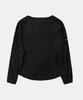 BADBLOOD Viper Logo Boat Neck Long Sleeve - Black/Striped