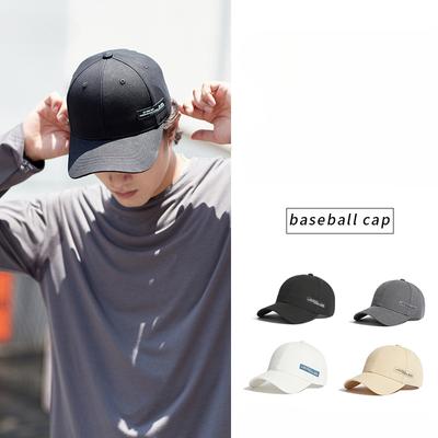 Hat Men's and Women's Visor Hat Spring Summer Cap Korean Version of Fashion Sticker Baseball Cap Men's Outdoor Casual Couple Hat