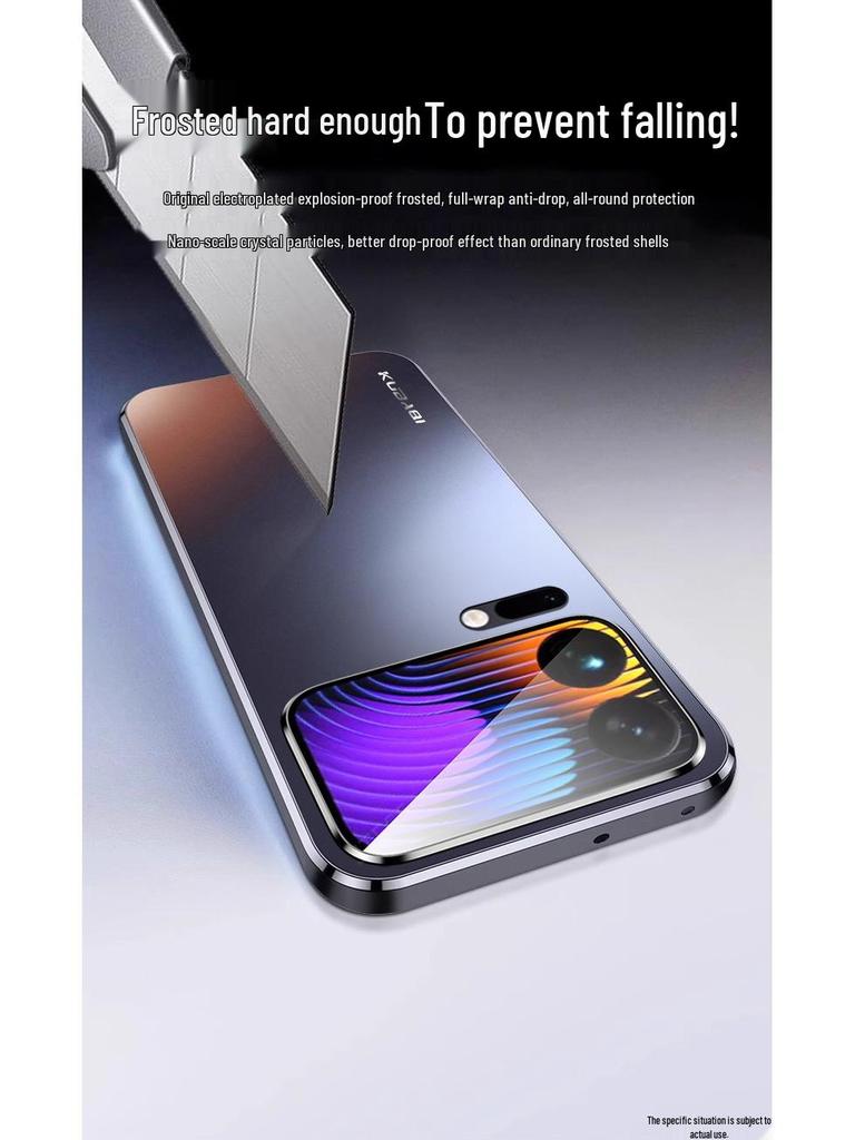 Xiaomi 17ProMax Premium Frosted Lens Full-Cover Anti-Fall Phone Case