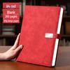 A4 Premium Leather Notebook for Business, Office, or Study - Customizable with Logo