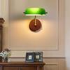 Vintage Shanghai Wall Lamp for Entryway, Living Room, or Hotel with Glass Shade