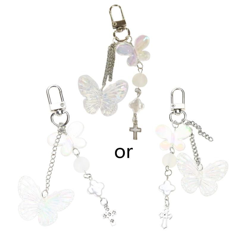 Strawberry Pendant Keychain Delicate Fruit Pendant Keyring Mobile Phone Pendant Strap Lanyard DIY Backpack