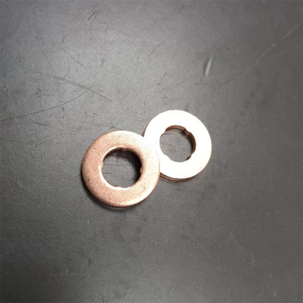 6Pcs Lower Fuel Injector Gasket Ring 924867 For BMW 1 2 3 4 5 Series Replacement