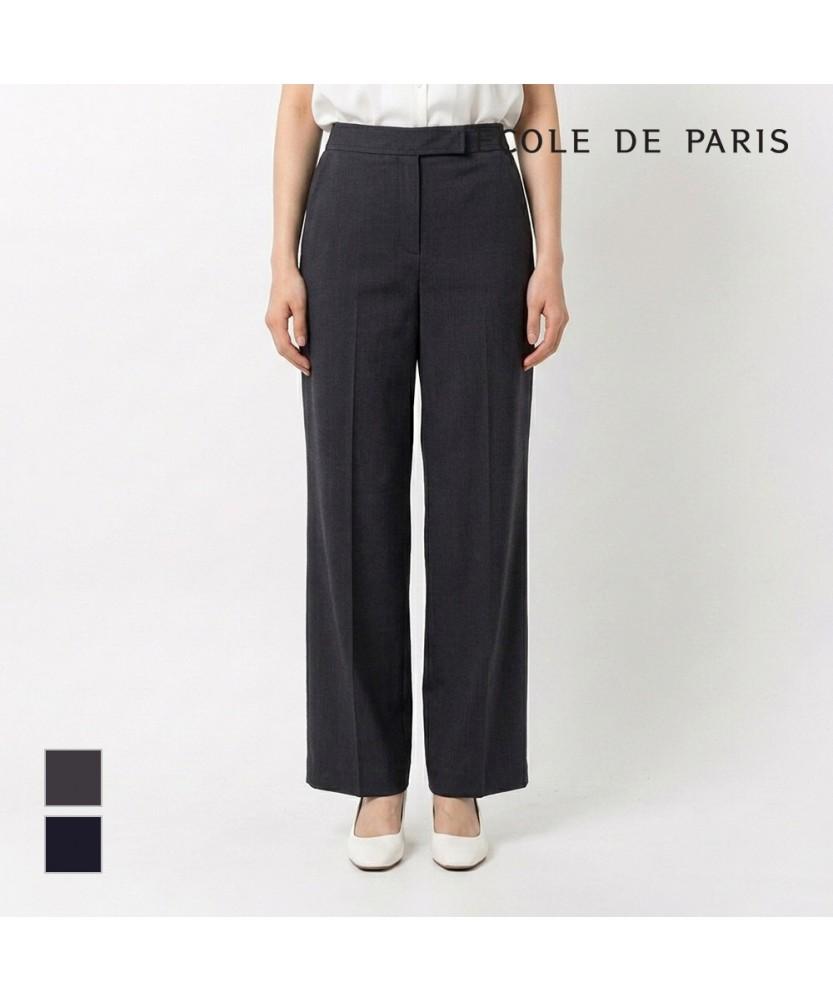 ECOLEDEPARIS Slim Bootcut Pants_Pb25Wpa008Z