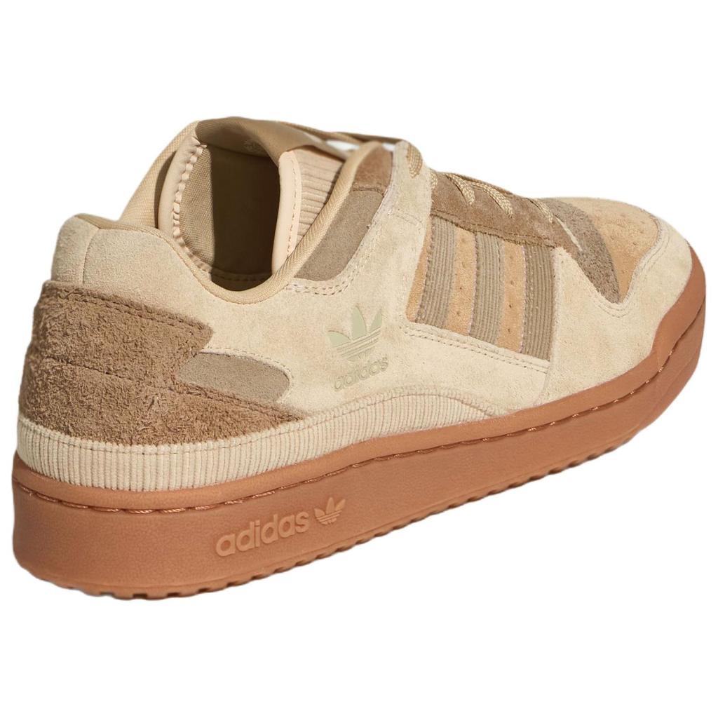 Adidas Originals Forum Cl Schlicht Modern Low-Top Skate-Schuhe Unisex Sneaker Hellbraun KH7662