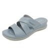 Women Shoes 2024 Summer Fashion Wedge Platform Beach Bohemia Peep Toe Soft Sole Casual Non-slip Sandals Zapatos De Mujer