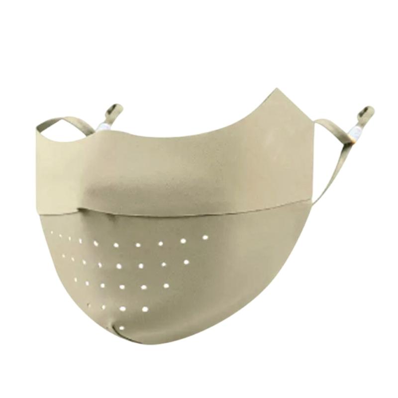 Women Sunscreens Mask Ice Silk Face Cover Cycling Face Veil Face Protectors Protections Ice Silk Sports Face Coverings
