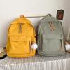 Nylon Student Backpack With Multiple Pockets For Daily Use And Load Reduction