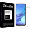 Gehärtetes Glas für Oppo A53 - A53S [2er-Pack] Displayschutzfolie Phonillico®