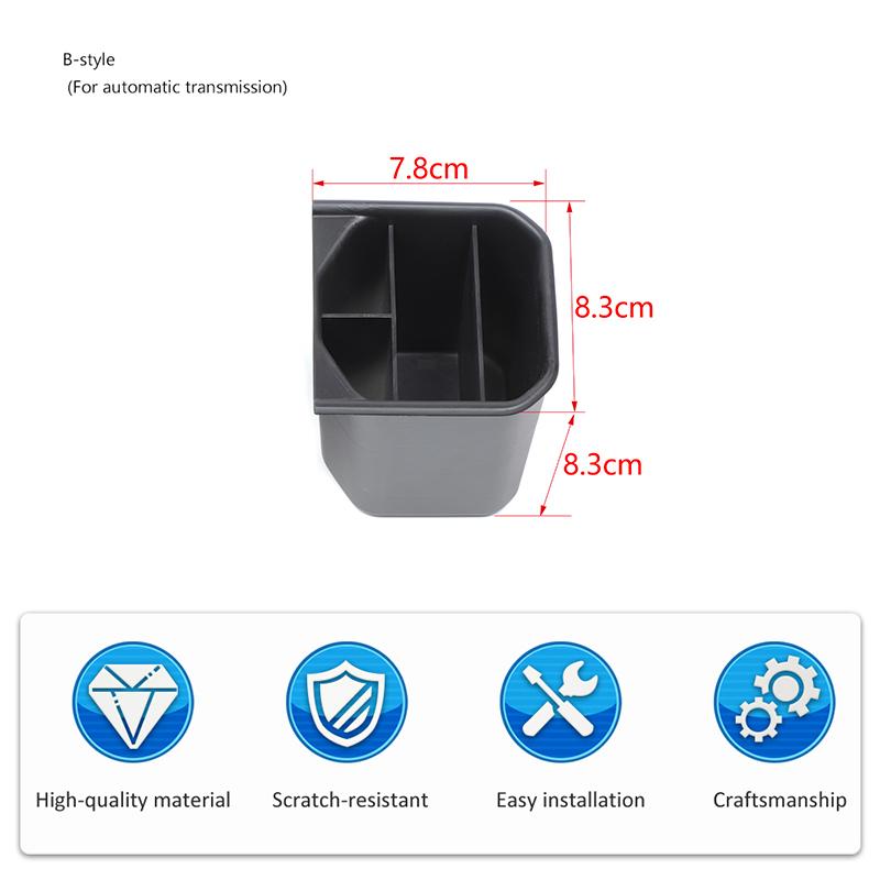 Getränkehalter Aufbewahrungsbox Organizer Containerhalter für Suzuki Jimny 2019-2024 Autoinnenausstattung