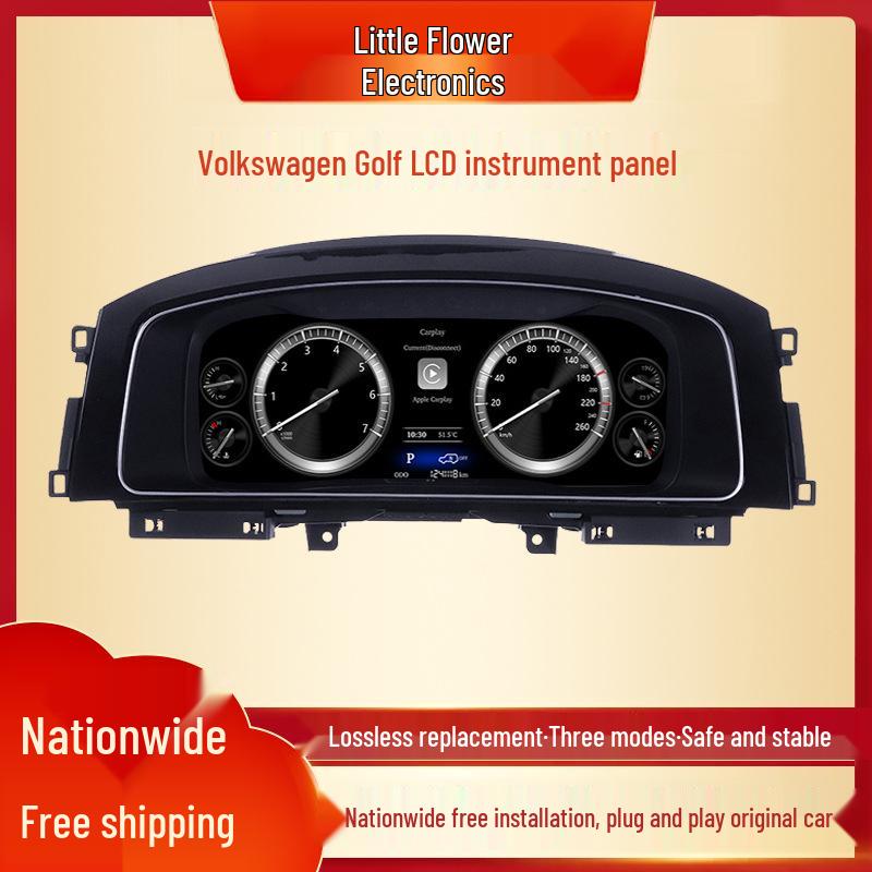 Volkswagen Golf Multi-Function HD LCD Dashboard Panel