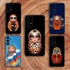 Russian Art Matryoshka Case for Samsung Galaxy S21 S25 FE S24 S23 Ultra S20 S9 S22 Plus S10 TPU Cover