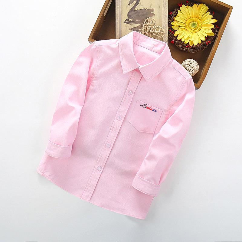 Jungen Langarm Freizeithemd für Frühling und Herbst - Neuer Stil für kleine und mittlere Kinder