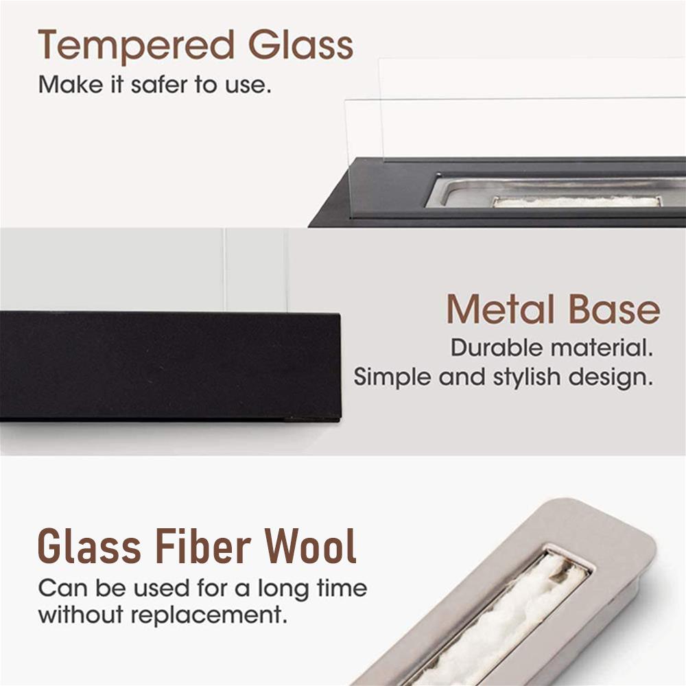 Indoor Tabletop Firepit Your Portable Indoor Outdoor Fire Pit with Dancing Flames Modern Design and