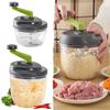 Efficient Manual Vegetable Chopper Labor-saving Garlic Crusher Household Onion Cutter  Canteen