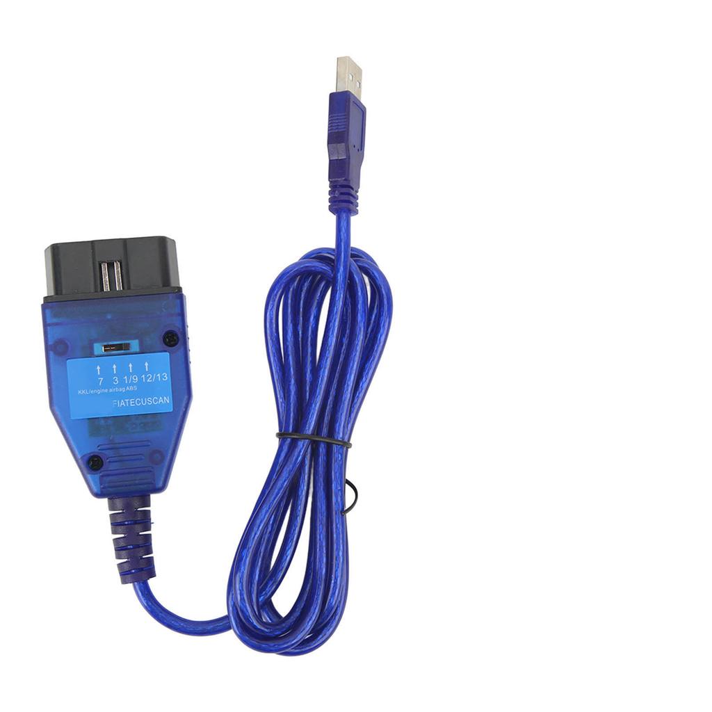 OBD2 Diagnostic Cable Ecu Scanner Tool Connector Adapter Cable with 4 Way Switch Replacement for