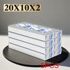 20x10x2mm  Super Powerful Block Neodymium Magnet  With double-sided adhesive Magnet N35 Strong Permanent Magnetic imanes
