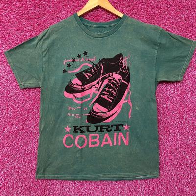 Kurt Cobain Nirvana Converse Chuck Taylors T-Shirt