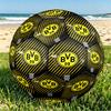 Borussia Dortmund Print Size 5 Soccer Ball, PU Wear Resistant Football for Match Training and Daily Practice, Birthday Gift for Soccer Fans