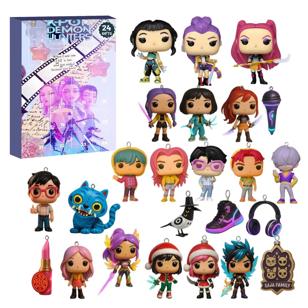 3D WDoll Surprise Box, 24 panenek čeká, až je rozbalíte, Vánoční překvapení pro přátele a děti