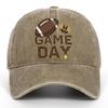 Men's and women's rugby printed baseball caps, outdoor sun protection hats suitable for daily wear and sports leisure,adjustable