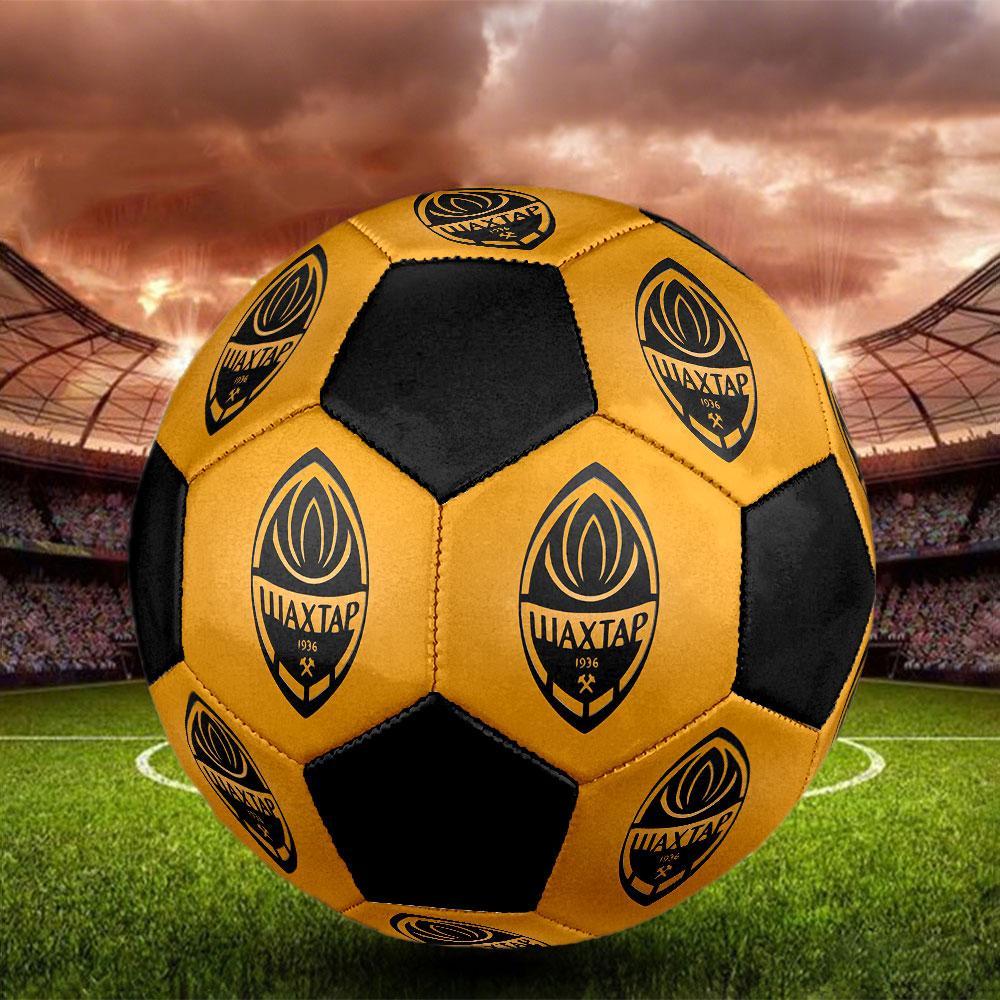 Shakhtar Donetsk FC Size 5 Soccer Ball, Machine-Stitched PVC, Durable & High Bounce, All Ages Fit, Fan Merchandise, Matches & Outdoor Use.