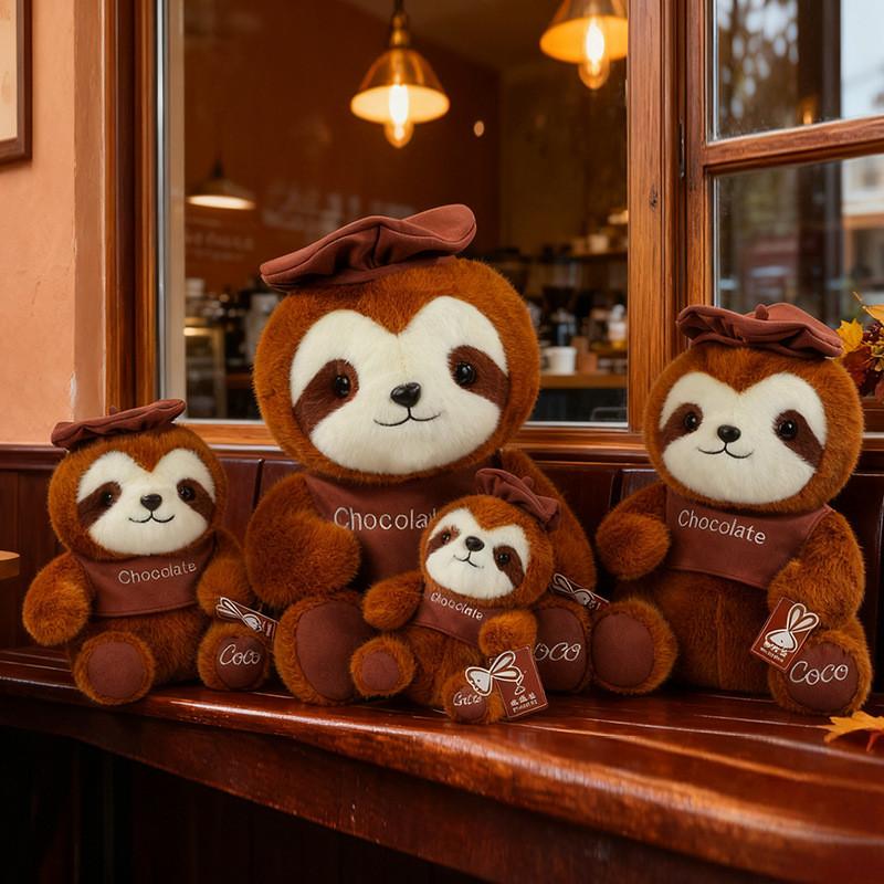 Plüschfaultier Spielzeug Weiches Kuscheltier Kinder Geburtstagsgeschenk