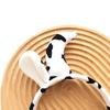 Hairbands Festive Photo Booth Props Cartoon Cow Horn Headbands Party Headpiece Fun Headbands for Music Festivals