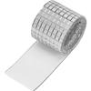 Glass Mosaic Wall Sticker Roll Waterproof Self-Adhesive Tile Decal Safe Odorless for Interior Home Office Kitchen Bathroom