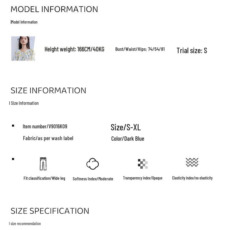 VICTORIA&VERA Women's Anti-Wrinkle Faux Denim Straight-Leg Pants V9016K09