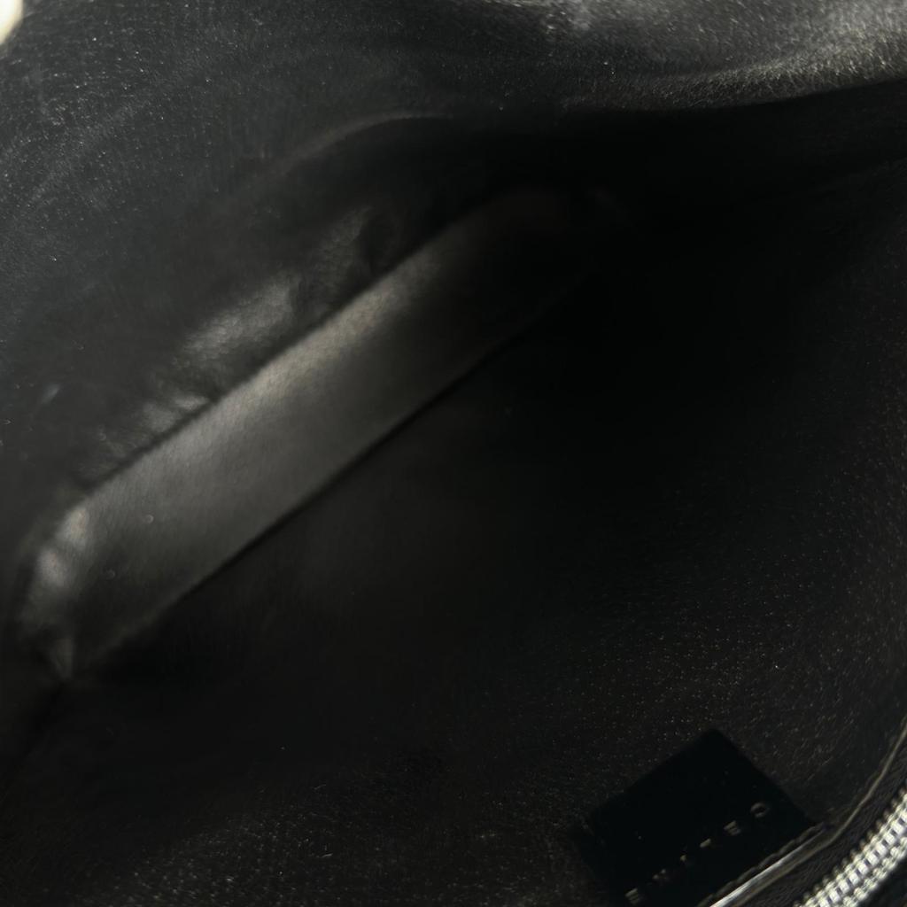 CELINE Macadam Handbag black Women used