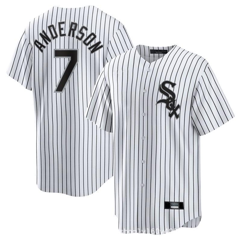 Chicago White Sox Koszulka Baseballowa Premium Czapka Mężczyźni Kobiety Unisex Odzież Sportowa