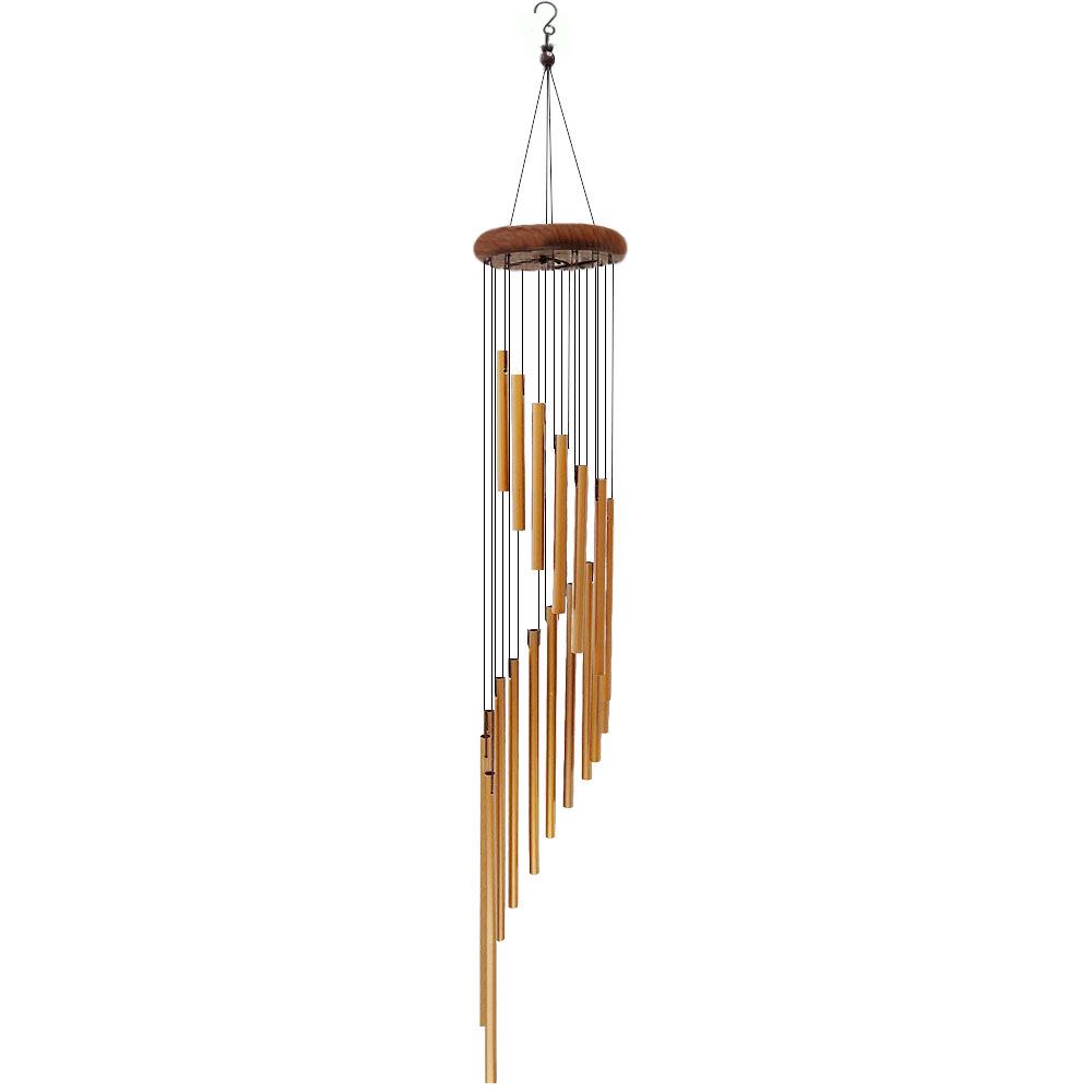 Cross-Border 18-Tube Metal Wind Chimes Home Ornaments