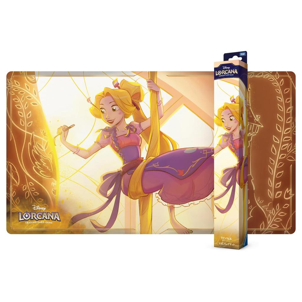 TAKARA TOMY Disney Lorcan Trading Card Game Japanese Version Official Playmat Genius "Rapunzel Artist"