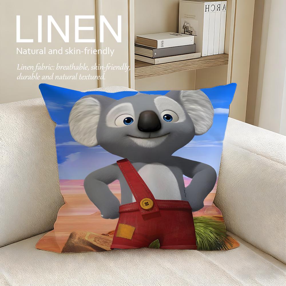 Blinky Bill the Movie Cushion Cover Pillowcase Set Pcs x x Breathable Washable Sofa Cushion Cover