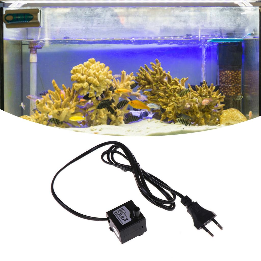 Quiet 3W Submersible Water Pump for Aquarium FishTank with Adjustable Flowing Submersible