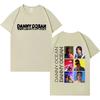 Rapper Danny Ocean Trendy Graphics Tee Shirt 2026 Summer Mens Fashion Casual Y2K Clothing Gothic Crewneck Short Sleeves Top