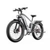 Elektrofahrrad Duotts F26, Doppelmotor 750W, 48V 20AH Akku, Höchstgeschwindigkeit 55 km/h, Reichweite 120 km, 26x4,0 Zoll Reifen