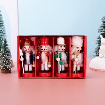 Set di Ornamenti Schiaccianoci Mini da 10 cm