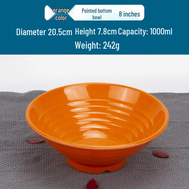 Durable Melamine Noodle & Soup Bowl