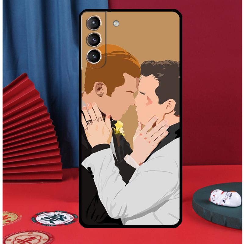 

Gallavich Love TV Shameless ian Phone Case For Samsung Galaxy S25 Ultra S9 S10 S20 S21 FE S22 S23 Plus S24 Ultra Back Cover Galaxy S21 FE