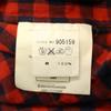 GOLDEN GOOSE DELUXE BRAVO check Long sleeve shirt M Red x black Men's Used