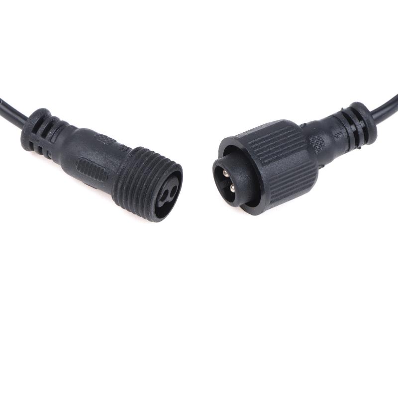 Câble d'extension universel pour spots solaires basse fréquence 5M, étanche, connecteur mâle 2 broches vers femelle, câble de projecteur