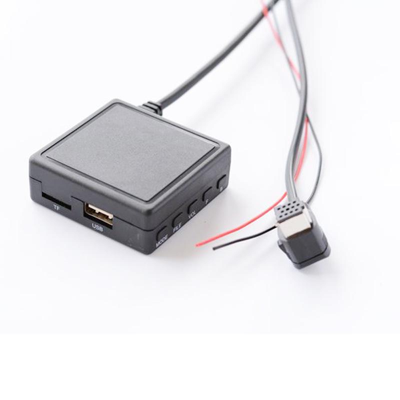 Pioneer P99/P01 AUX Input Cable with Card, Bluetooth, USB, and Microphone Support