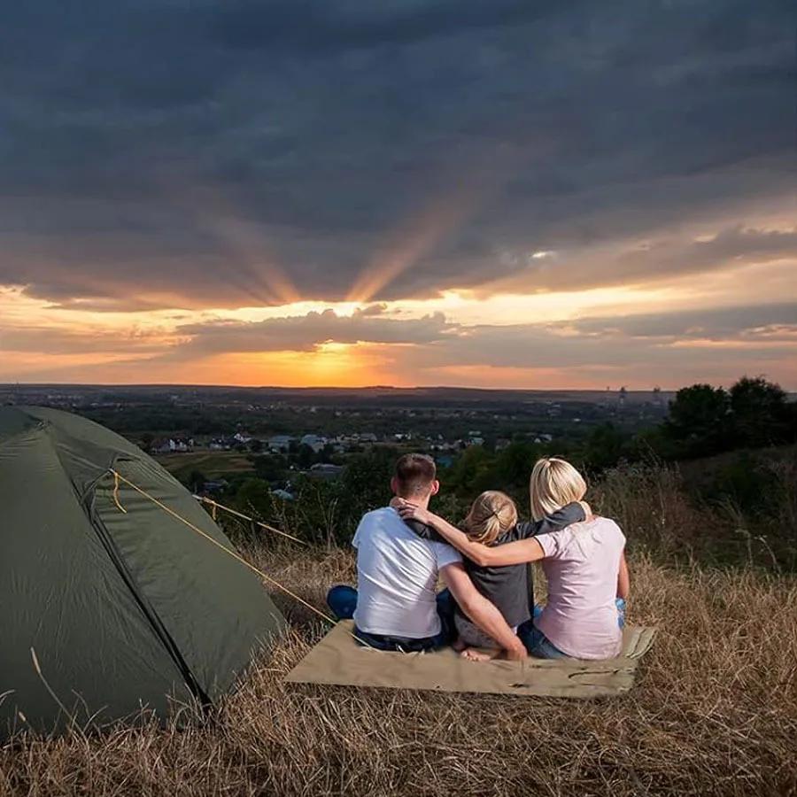 Outdoor Non-Slip Shooting Training Mat Double-Sided Multifunction Camping Pad Shooting Training Mat Double-Sided Waterproof