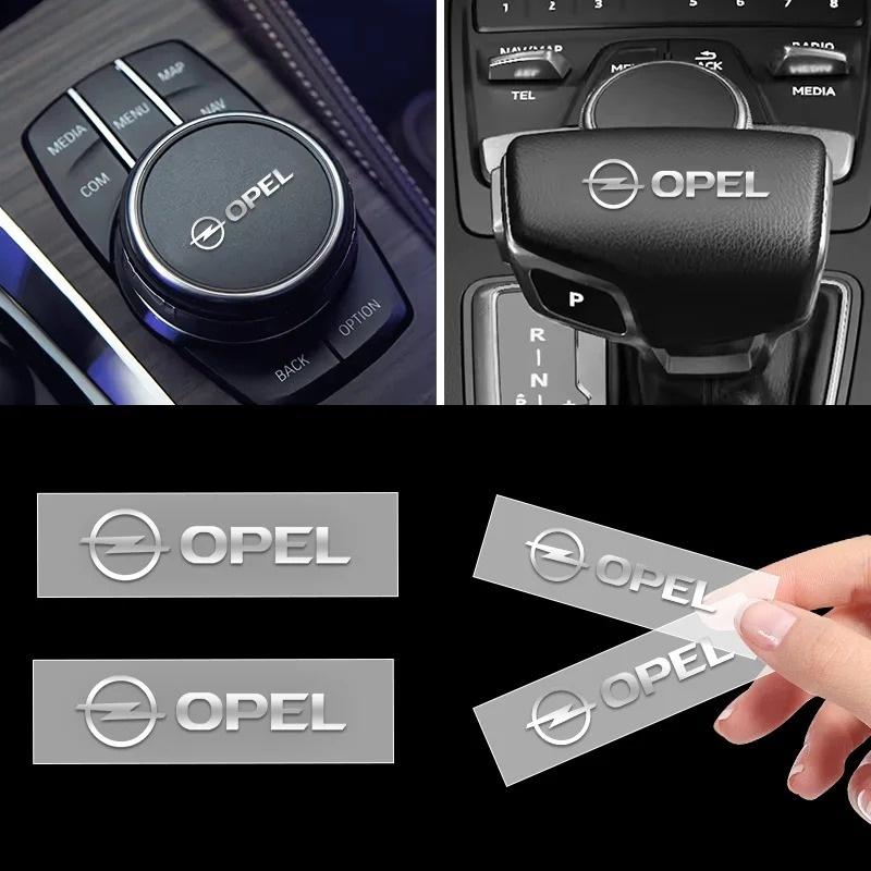 3D Emblem Sticker Car Interior Decoration Car Accessories For Opel Astra j Insignia Astra g Corsa Zafira b Mokka Vivaro Meriva
