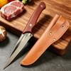 Professional Boning Knife, Ultra Sharp Stainless Steel Curved Blade Kitchen Knife for Meat, Poultry, Fish Deboning & Trimming