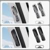 Jike 9X Stainless Steel Under-Seat Air Vent Dust Cover - Interior Modification Accessory